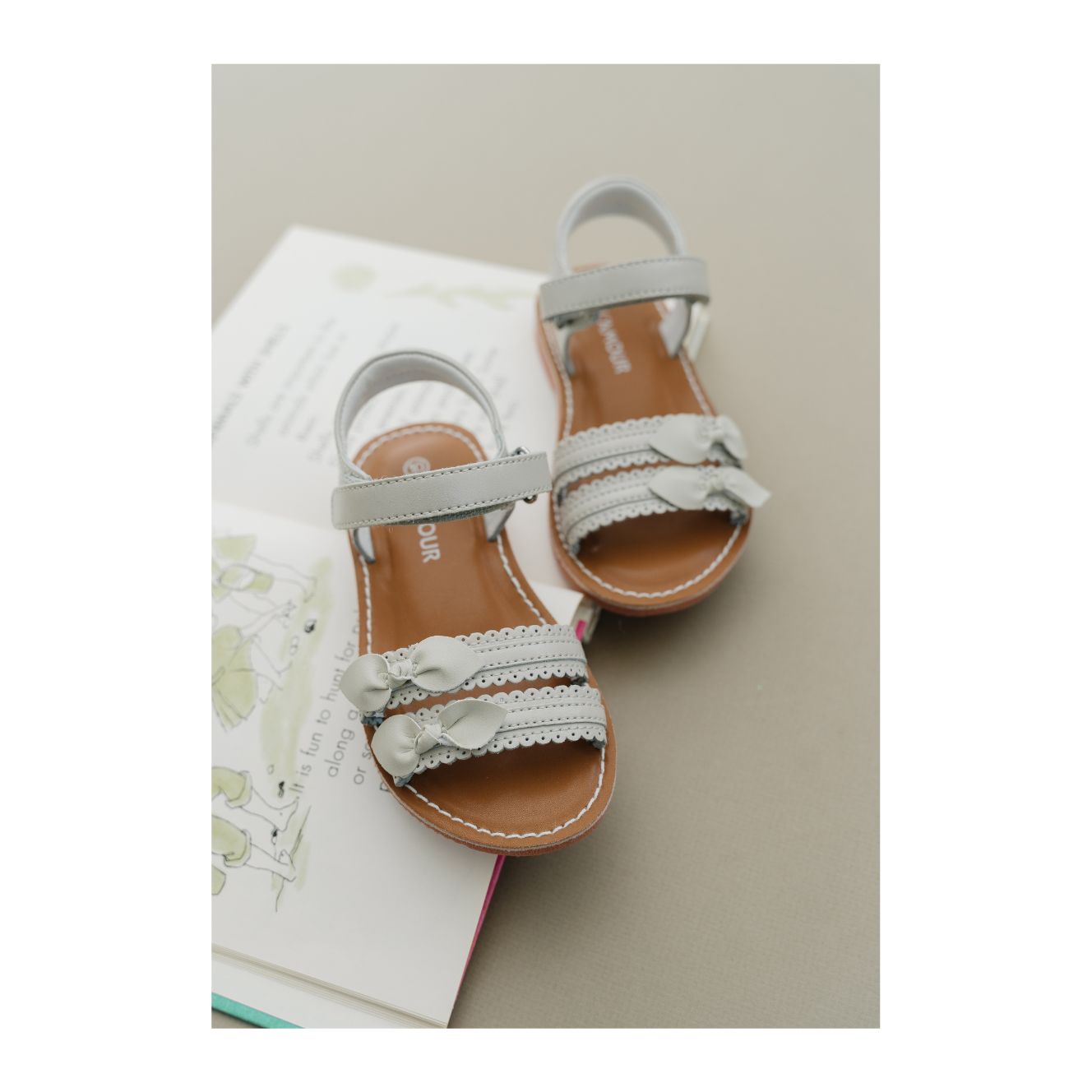 Scalloped Sandal - Josie