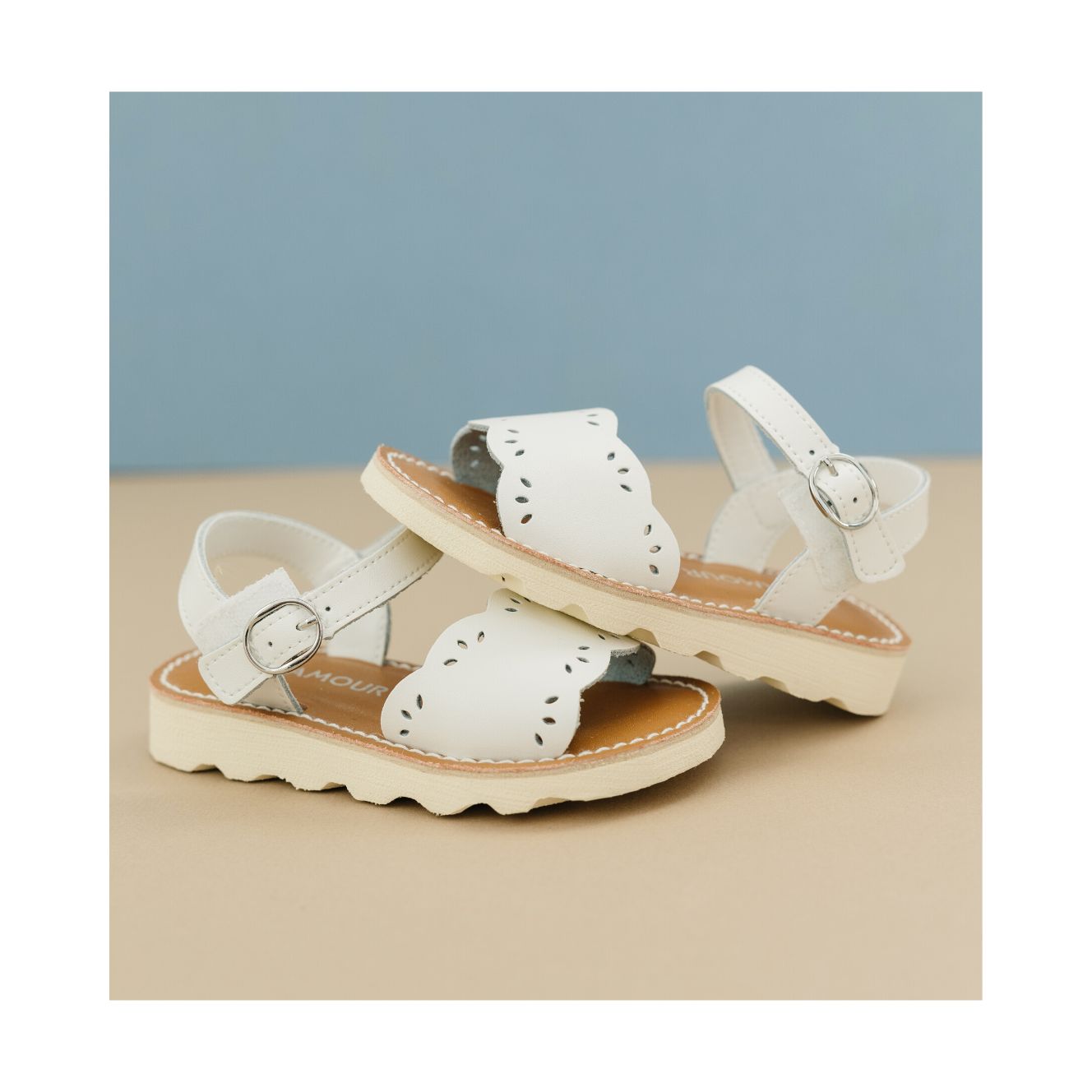 Scalloped Sandal