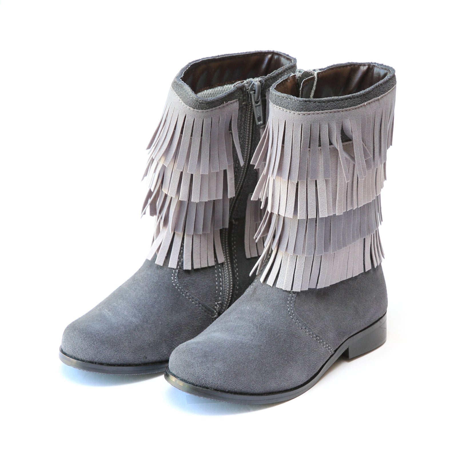 Sierra Fringe Leather Tall Boot