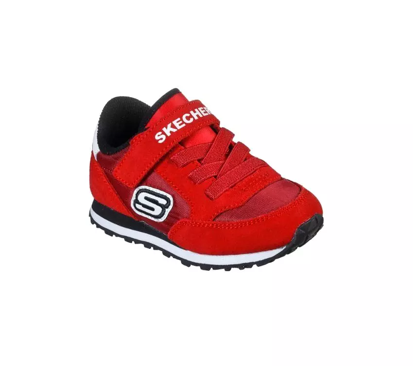 SKECHERS Retro Red Kids Shoe