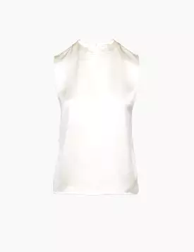 Sleeveless high neck top for women