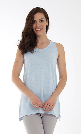 Sleeveless Top Side Slits MT-15