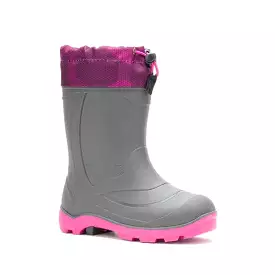 SnoBuster 2 Children's Snow Boot - Grey/Magenta