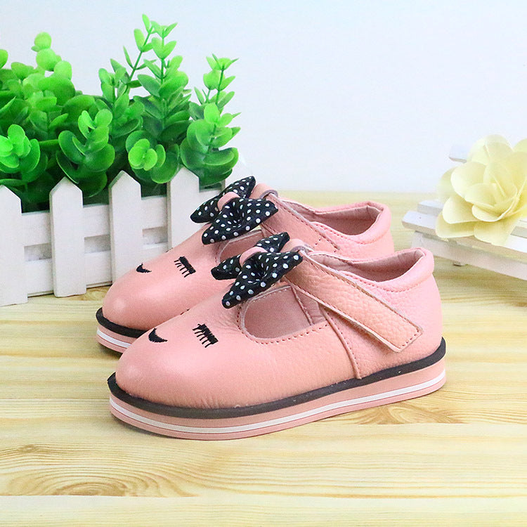 Soft Bottom Bowknot Shoes