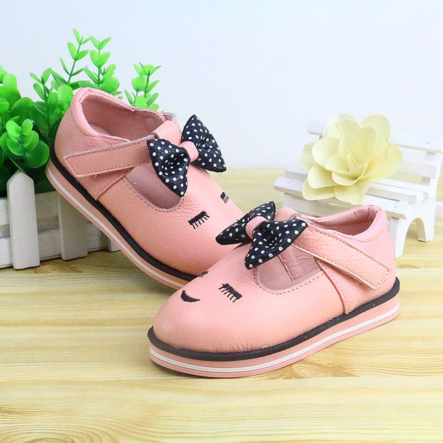 Soft Bottom Bowknot Shoes