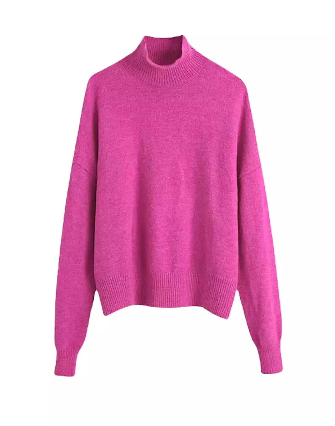 Soft Knitted Turtleneck Sweater