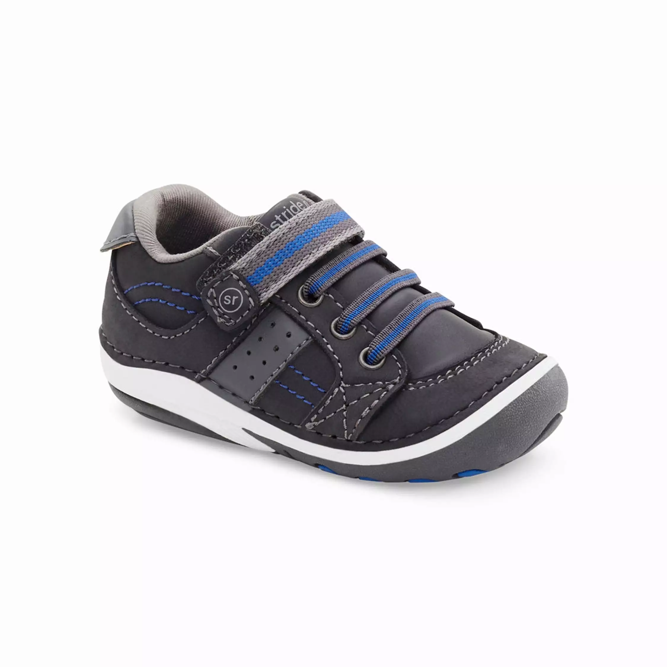 Soft Motion Artie Walking Sneaker - Grey/Blue