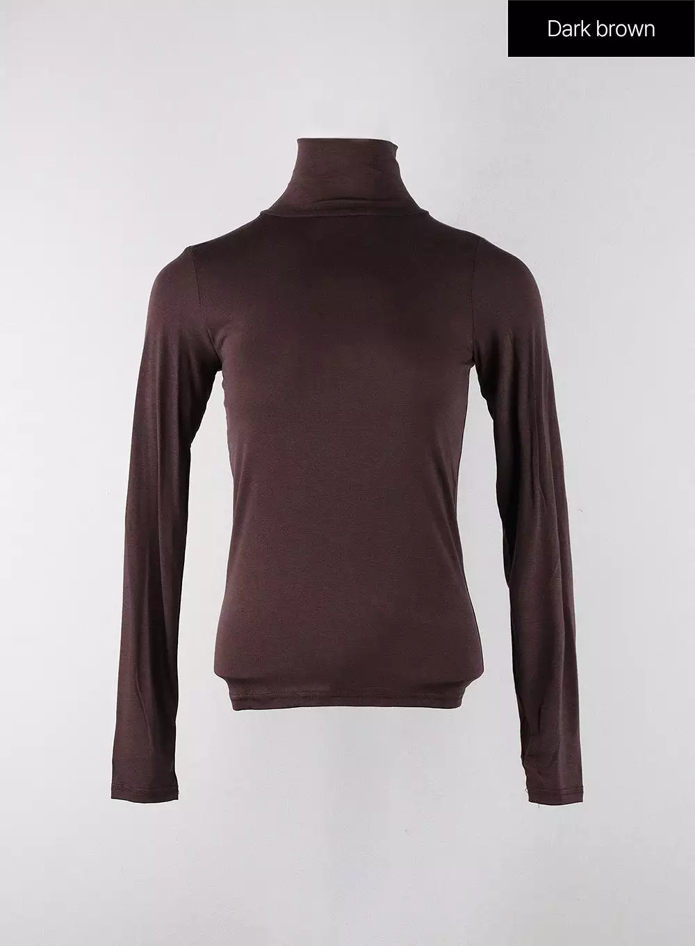 Solid Turtleneck Long Sleeve OJ302 - Buy Online