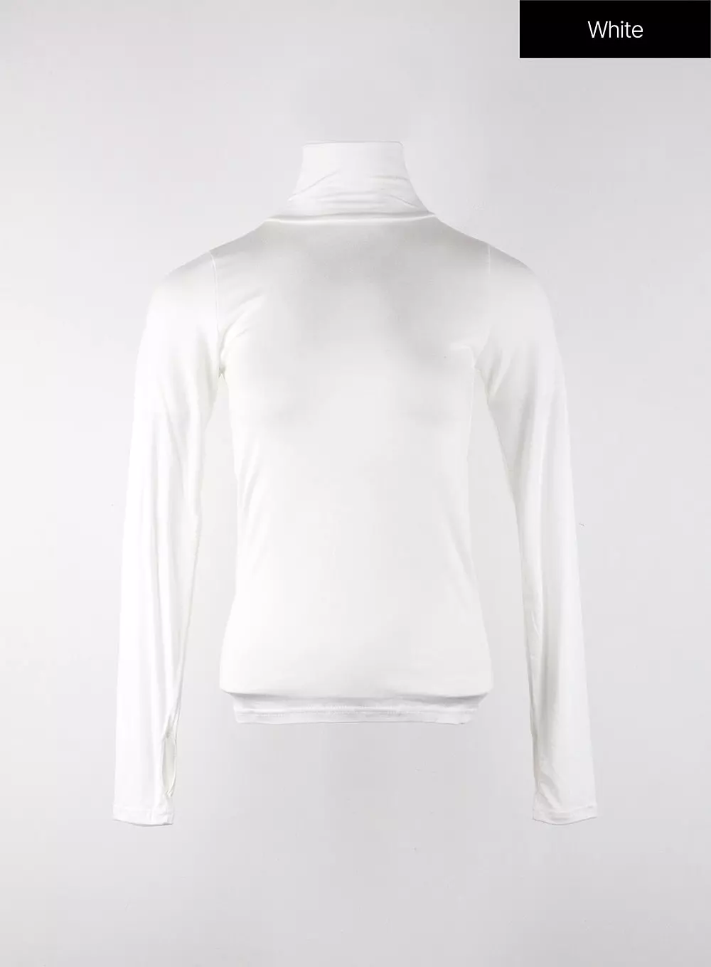 Solid Turtleneck Long Sleeve OJ302 - Buy Online