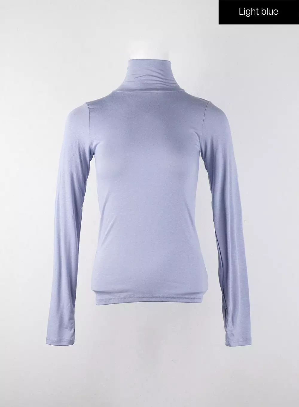 Solid Turtleneck Long Sleeve OJ302 - Buy Online