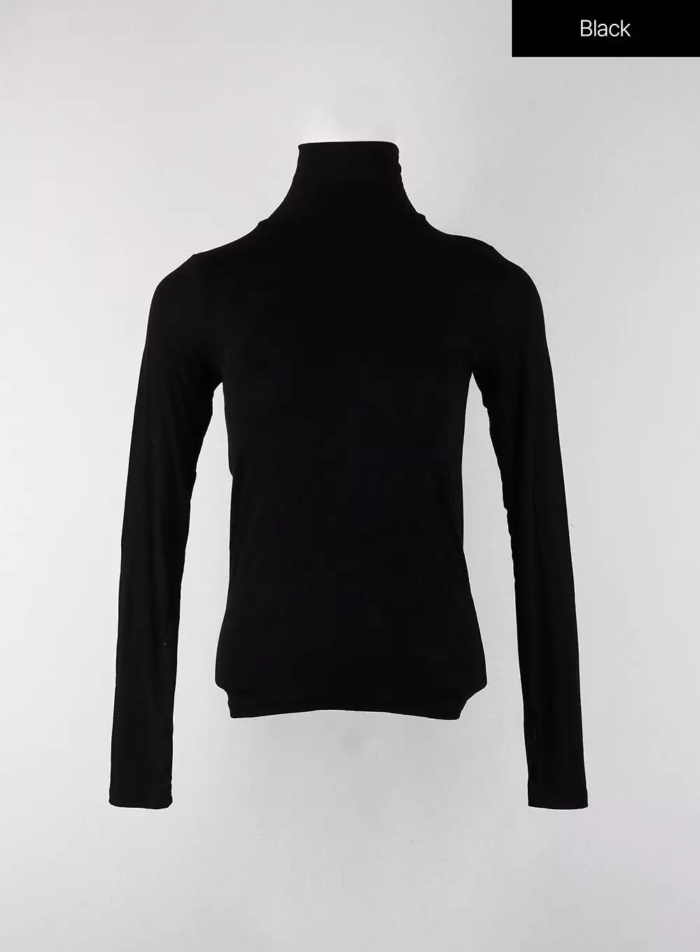 Solid Turtleneck Long Sleeve OJ302 - Buy Online