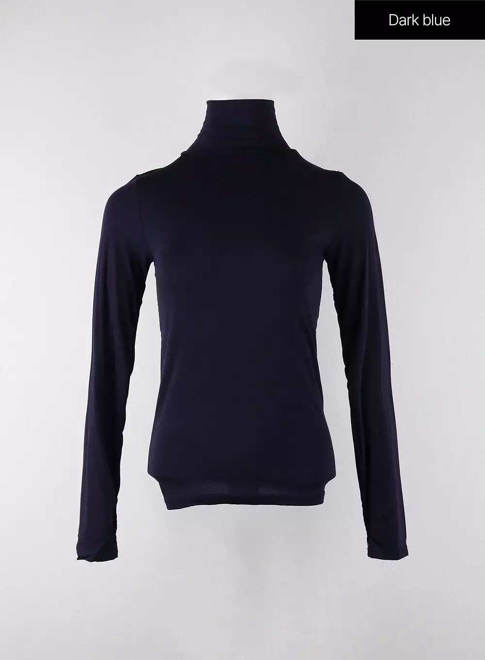 Solid Turtleneck Long Sleeve OJ302 - Buy Online