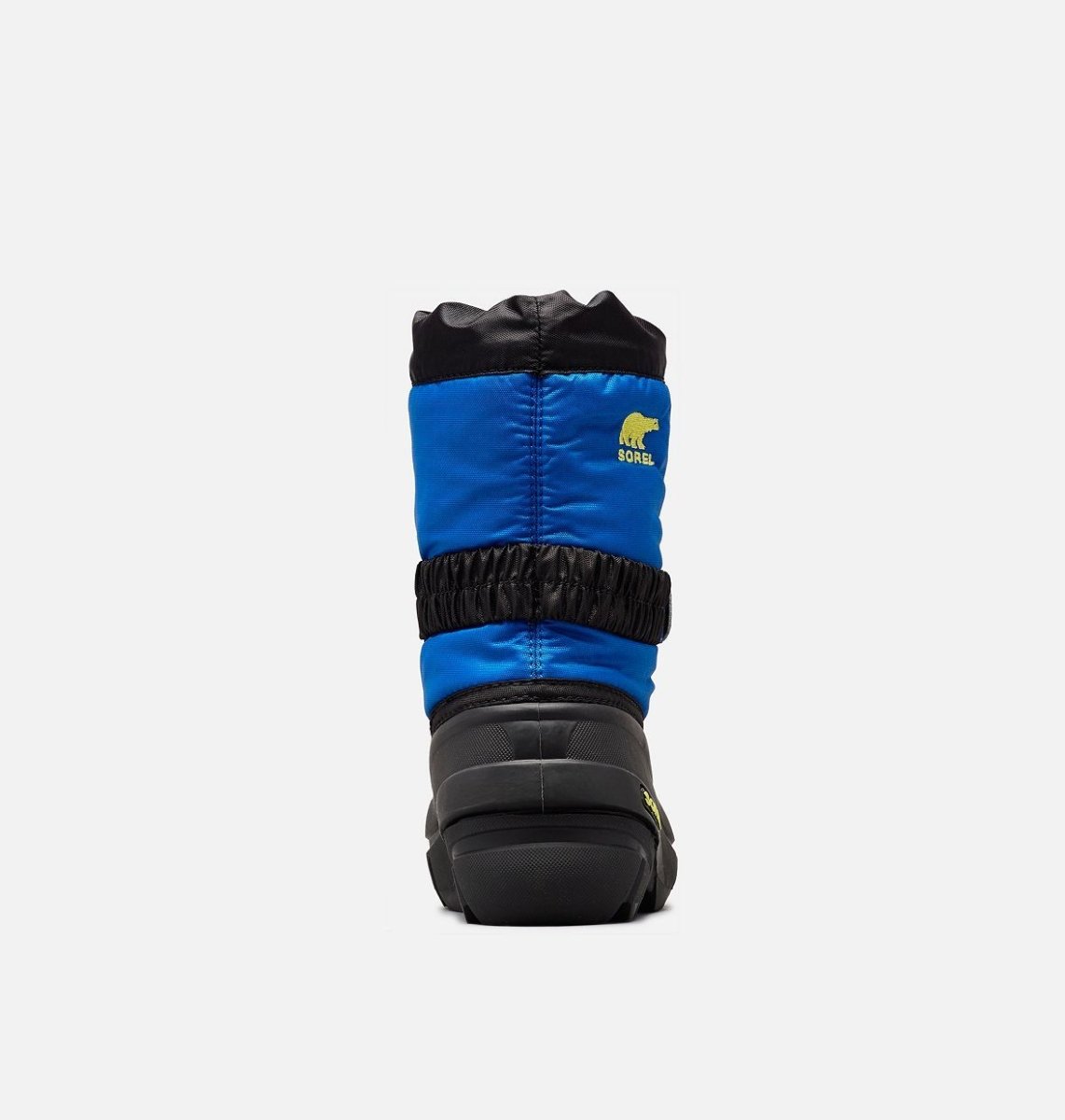 Sorel Boys Flurry Waterproof Black Super Blue winter boots