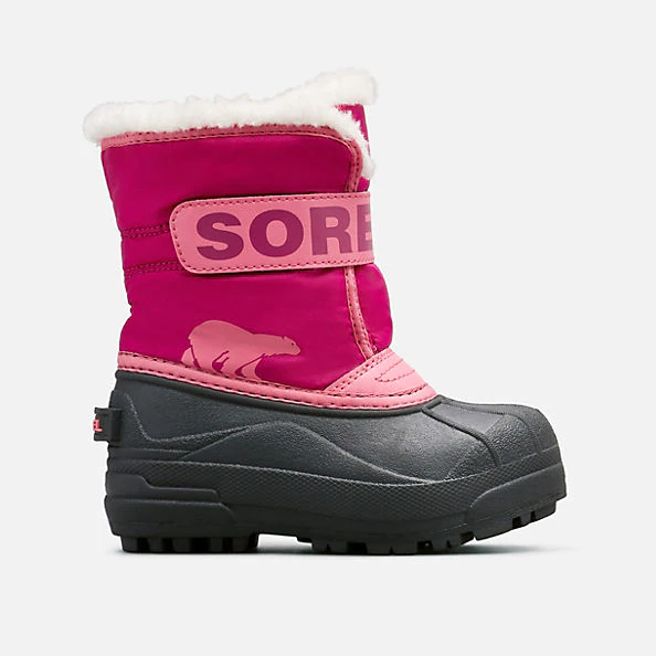 Sorel Pink Baby Toddler Snow Commander Boot