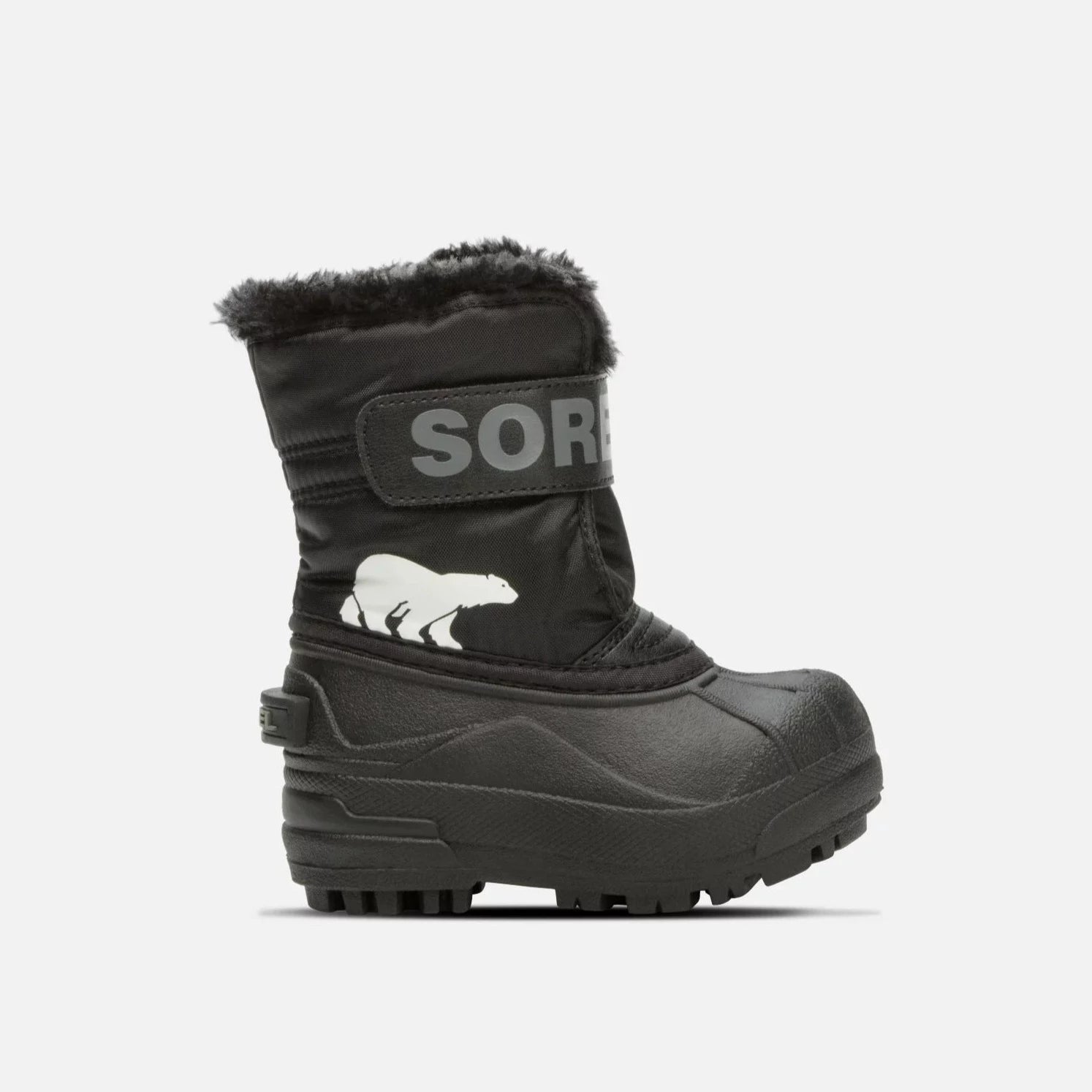 Sorel Snow Commander Boot - Black/Charcoal - Toddler Size