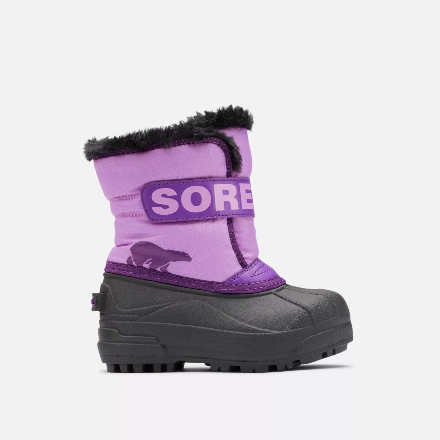 Sorel Toddler Boot, Gumdrop Purple Violet Snow Commander