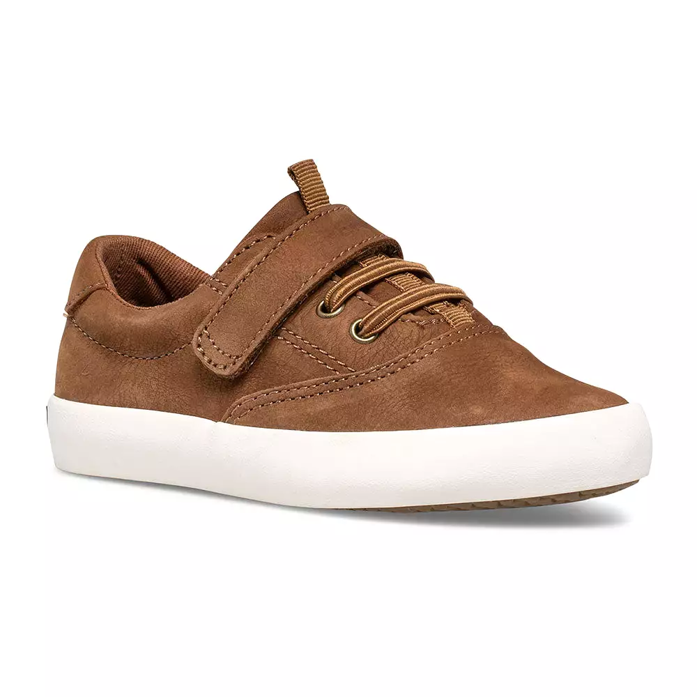 Spinnaker Kids Tan Leather Washable Sneaker - Buy Now