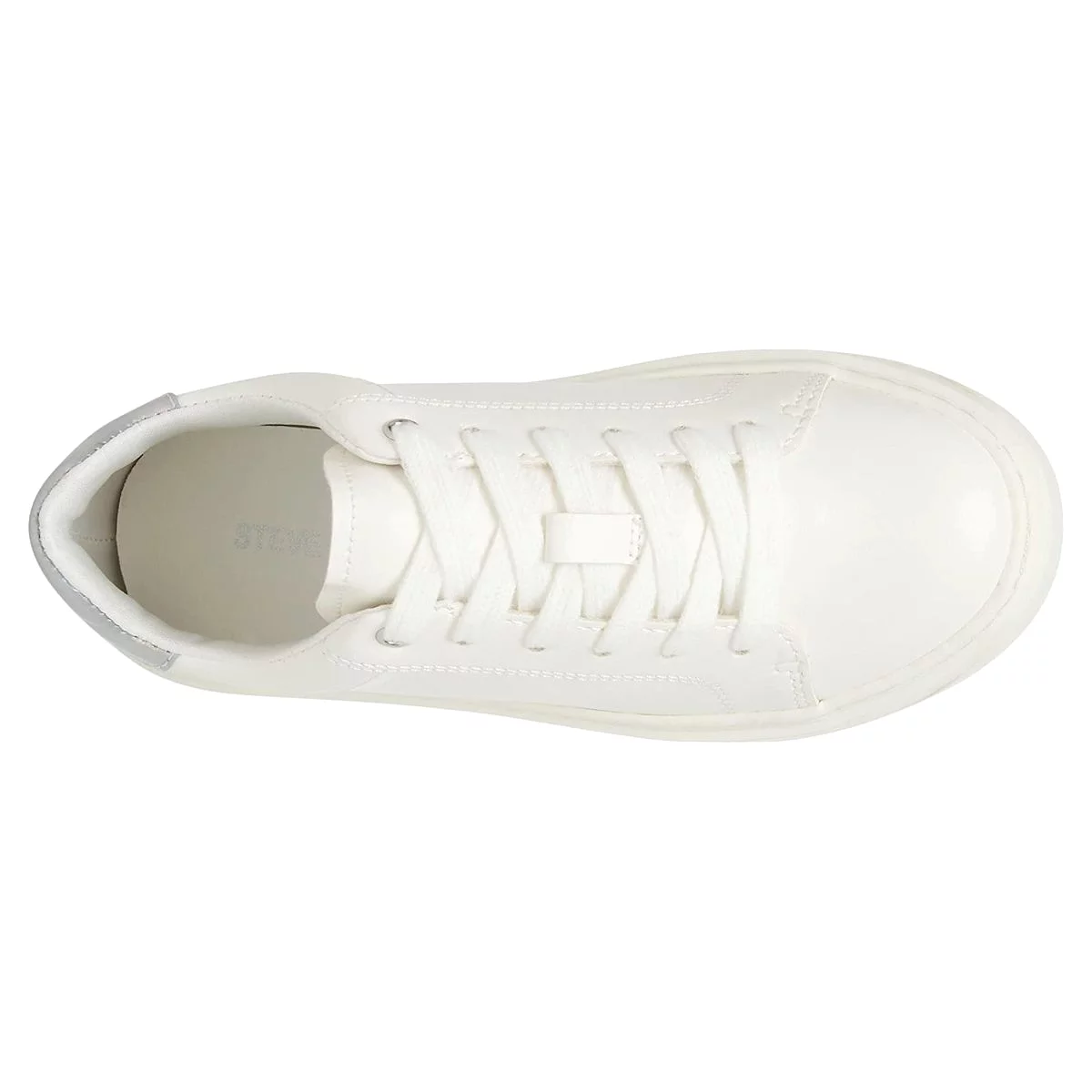 Steve Madden Girls Charly Platform Sneaker White - Best Price & Deals | Shop Now