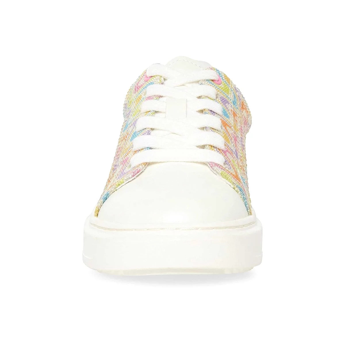 Steve Madden Girl's Charly Woven White/Multi - Buy now