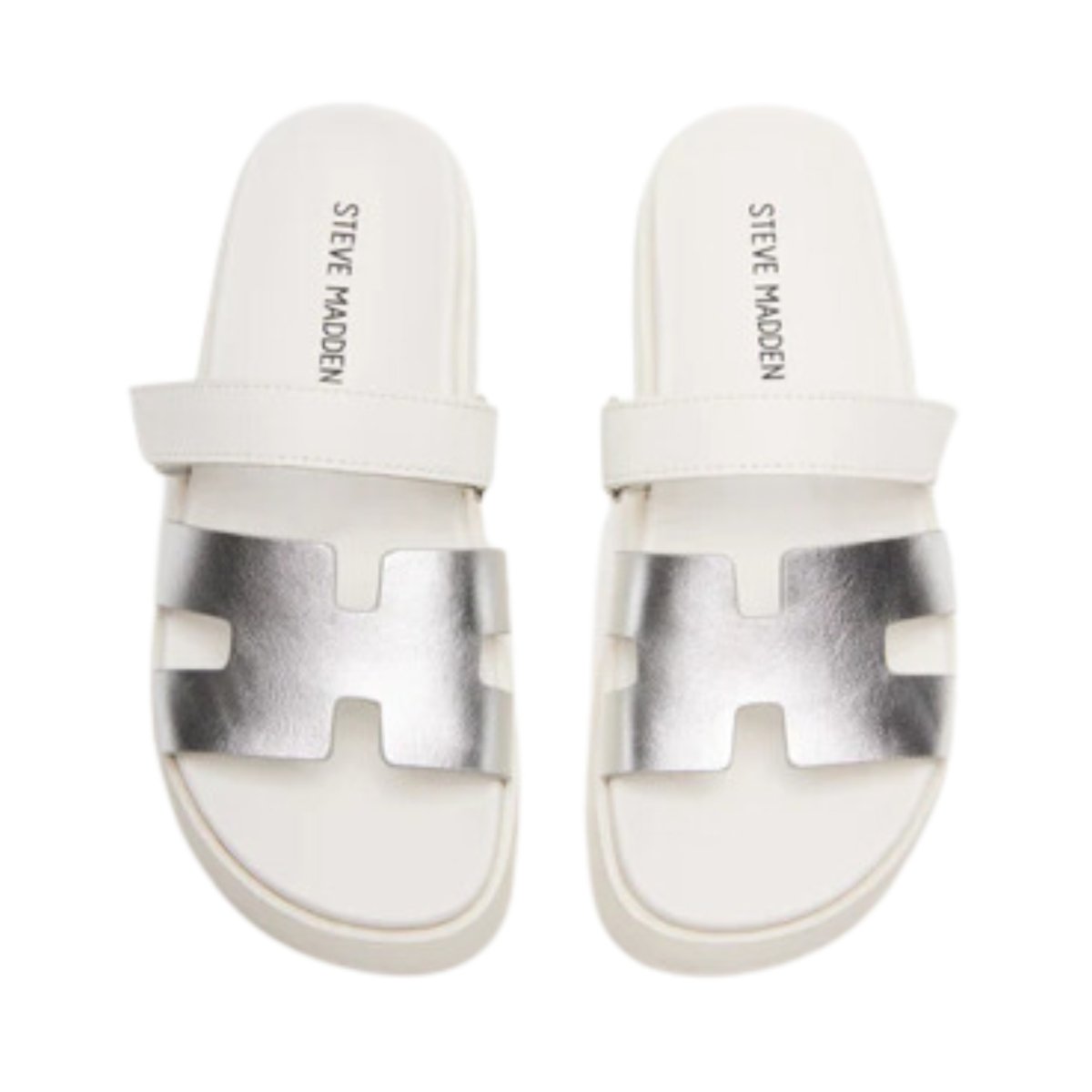 Steve Madden Girls White Multi Shoes