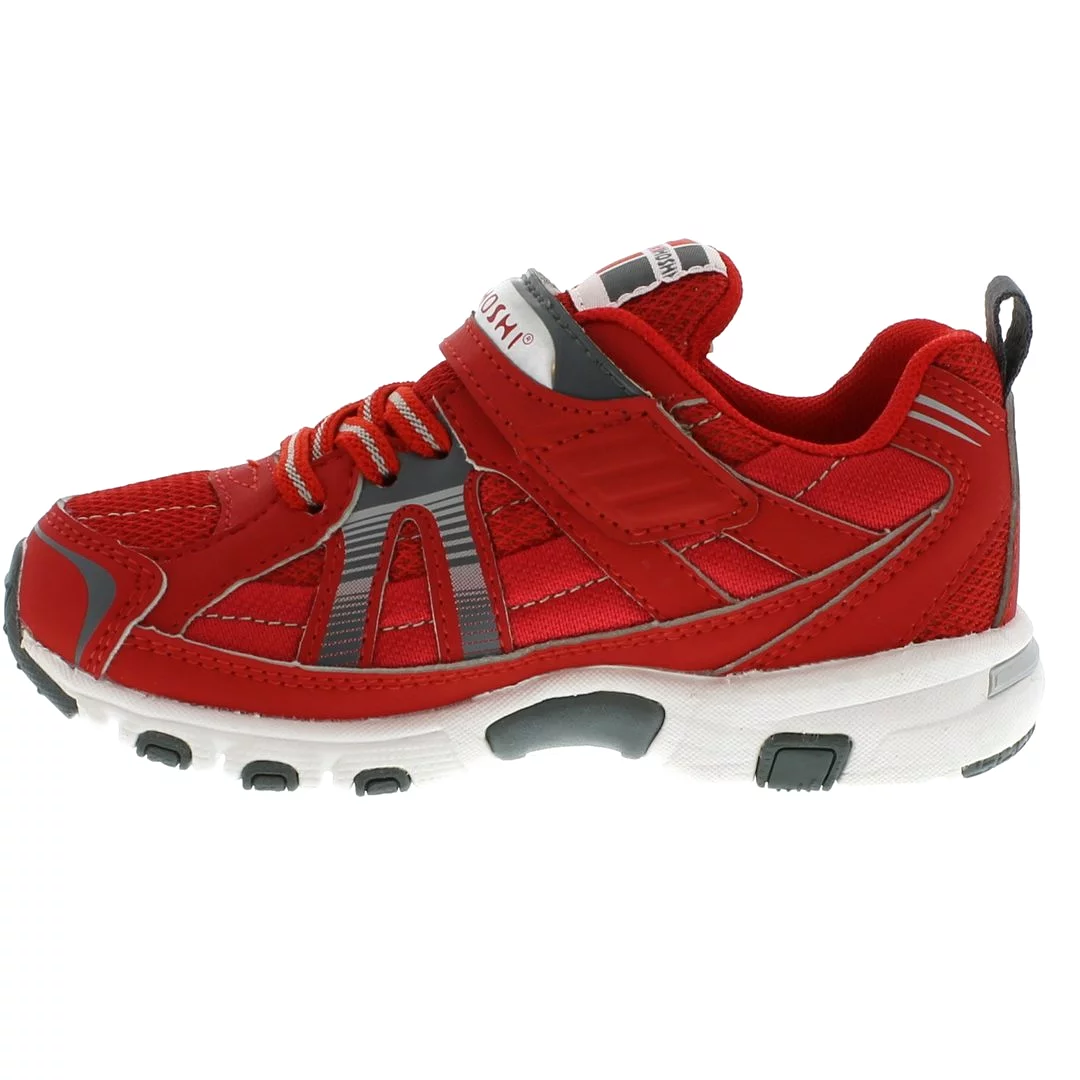 Storm Kid's Athletic Sneaker - Red/Grey: Best Price, Durable, Stylish