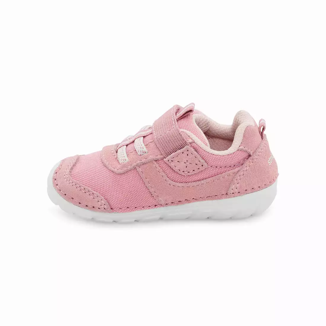 Stride Rite Baby Toddler Pink Zips Runner Sneaker