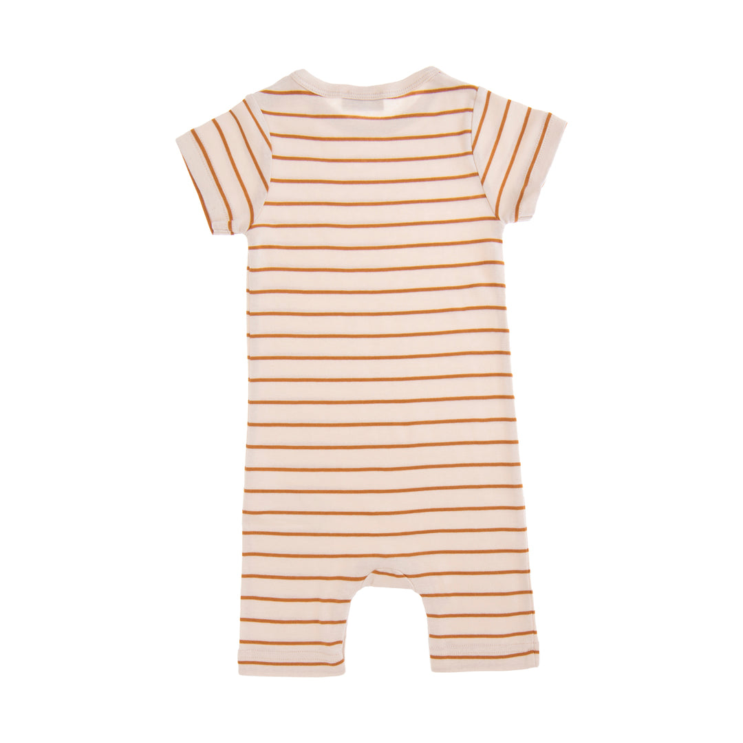 Striped Beige Modal Bodysuit