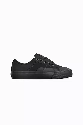 Surplus Kids Black Mock Black Skate Shoes