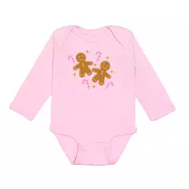 Sweet Wink Gingerbread Long Sleeve Bodysuit