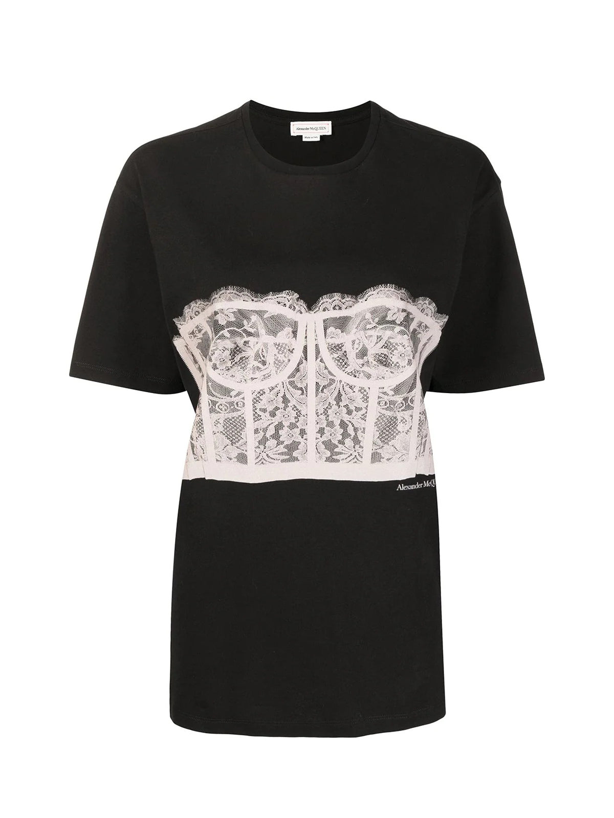 T-shirt Lace Corset - Google SEO Friendly Result: Lace-Up T-Shirt Corset