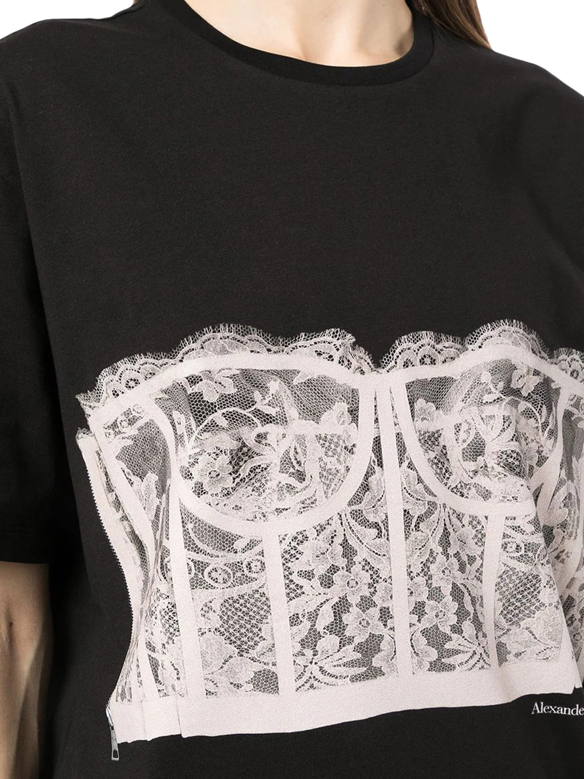 T-shirt Lace Corset - Google SEO Friendly Result: Lace-Up T-Shirt Corset