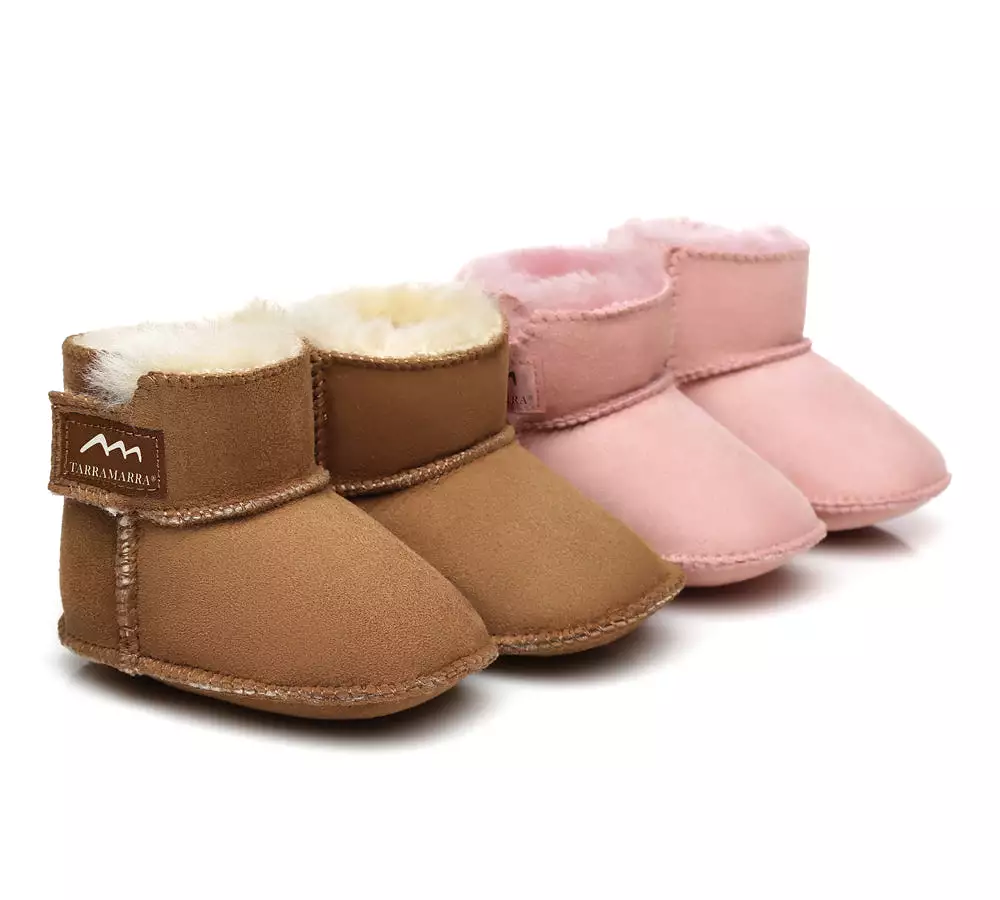 TARRAMARRA Australian Sheepskin Baby Booties