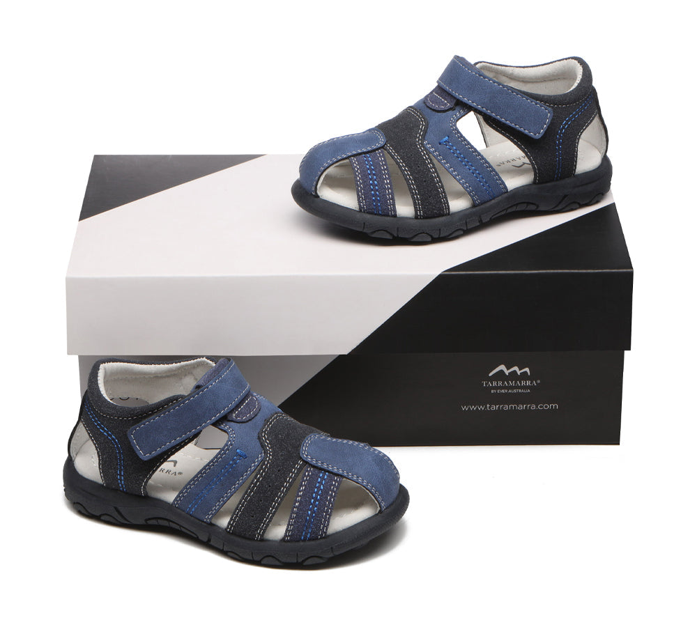 TARRAMARRA Kids Roma Sandals with Easy Walk Hook and Loop