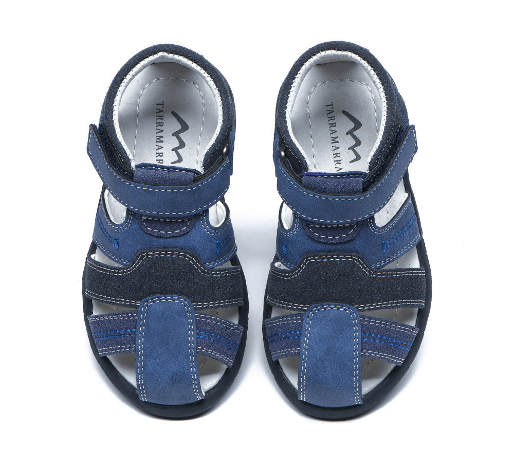 TARRAMARRA Kids Roma Sandals with Easy Walk Hook and Loop