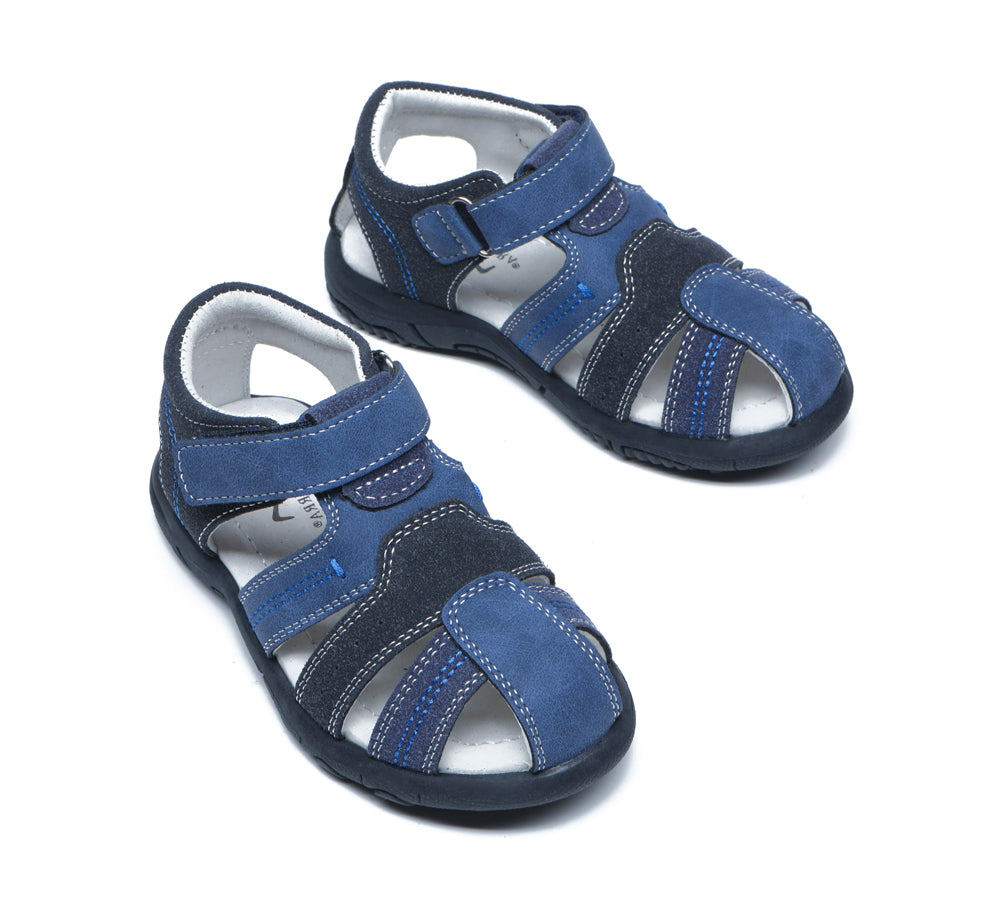 TARRAMARRA Kids Roma Sandals with Easy Walk Hook and Loop