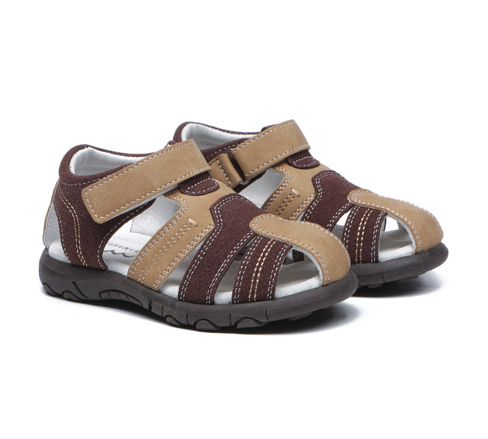 TARRAMARRA Kids Roma Sandals with Easy Walk Hook and Loop