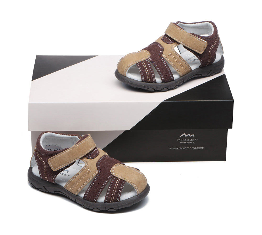 TARRAMARRA Kids Roma Sandals with Easy Walk Hook and Loop