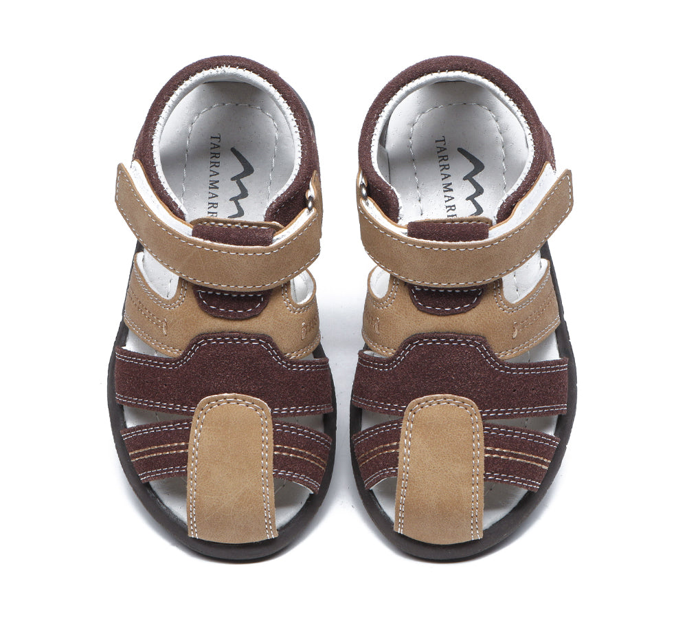 TARRAMARRA Kids Roma Sandals with Easy Walk Hook and Loop