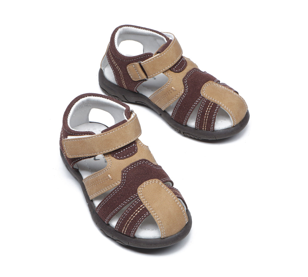 TARRAMARRA Kids Roma Sandals with Easy Walk Hook and Loop