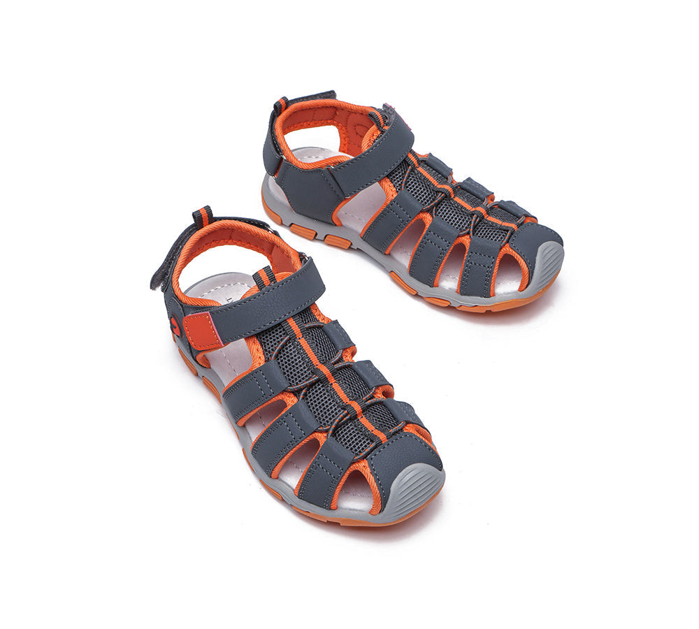 TARRAMARRA Roma Sporty Kids Sandals with Hook and Loop Design