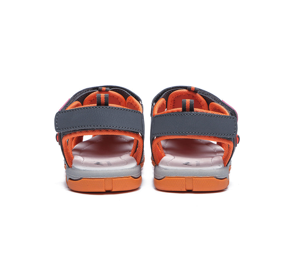 TARRAMARRA Roma Sporty Kids Sandals with Hook and Loop Design