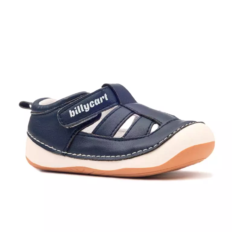 TAYLOR navy blue baby sandals for boys and girls