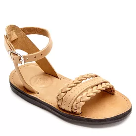 The Bohemian Chic Leather Sandal for Girls