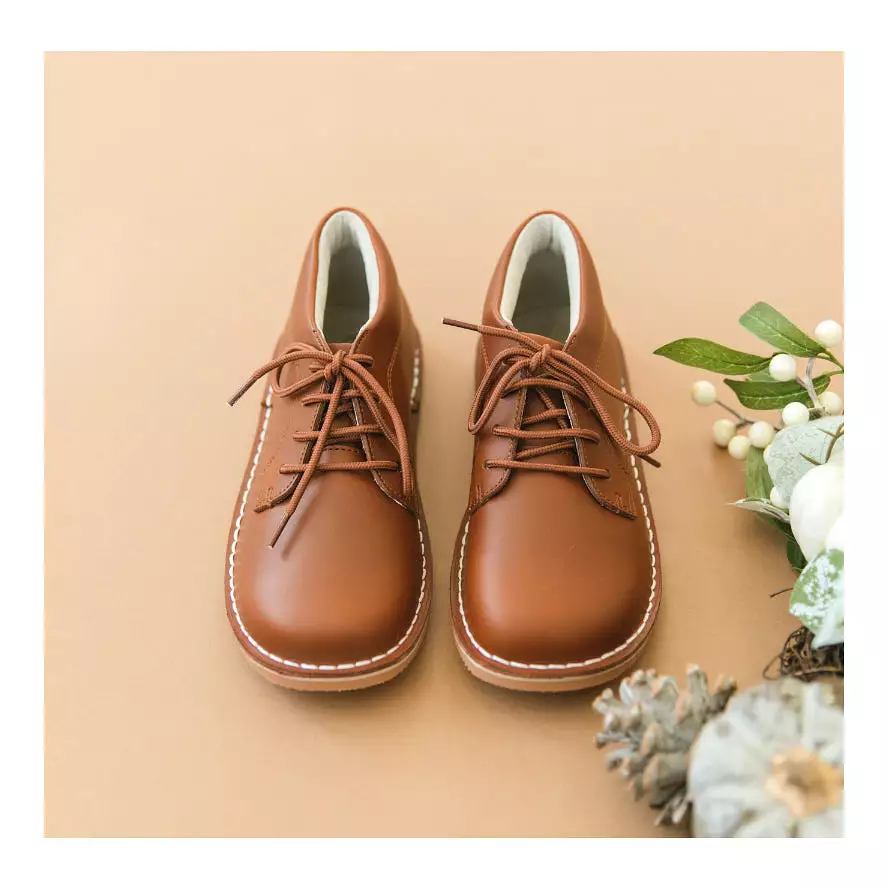 Tuck Lace Up Shoe