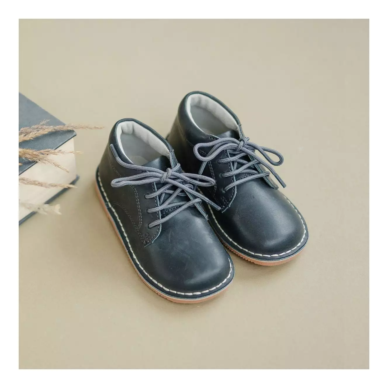 Tuck Lace Up Shoe