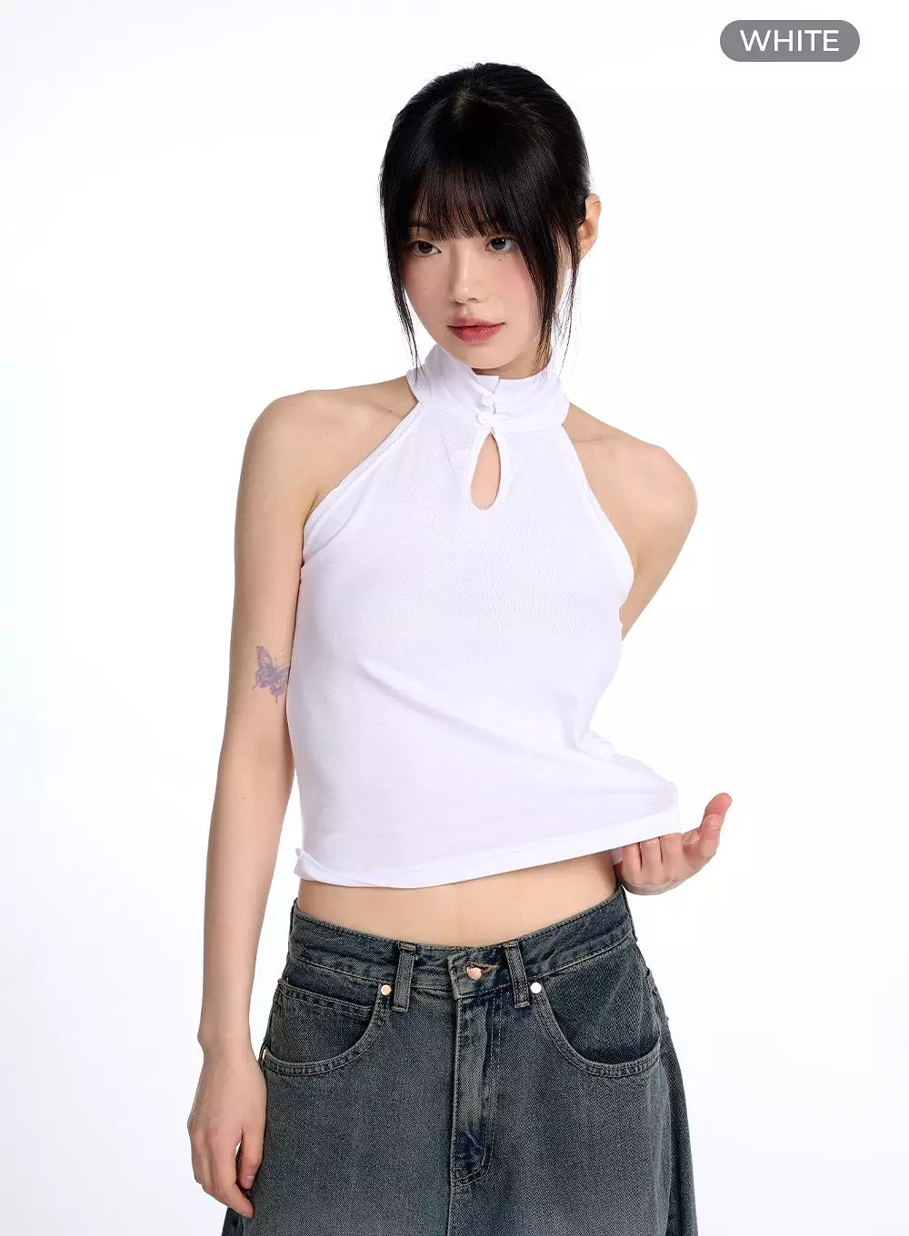 Turtleneck Crop Top - CM415