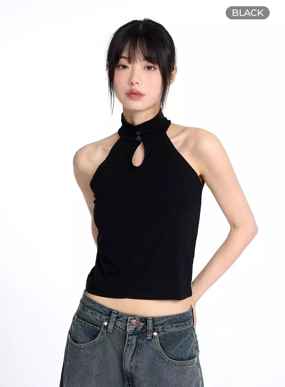 Turtleneck Crop Top - CM415