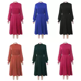 Turtleneck Long Sleeve Dress - Shop Now