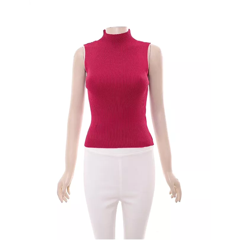 Turtleneck Sleeveless Top - Result: Sleeveless Turtleneck Top