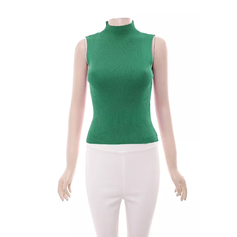 Turtleneck Sleeveless Top - Result: Sleeveless Turtleneck Top